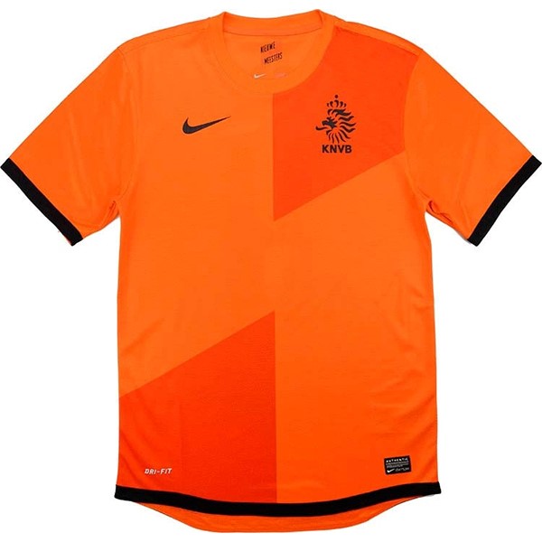 Thailande Maillot Football Pays Bas Domicile Retro 2012 Orange